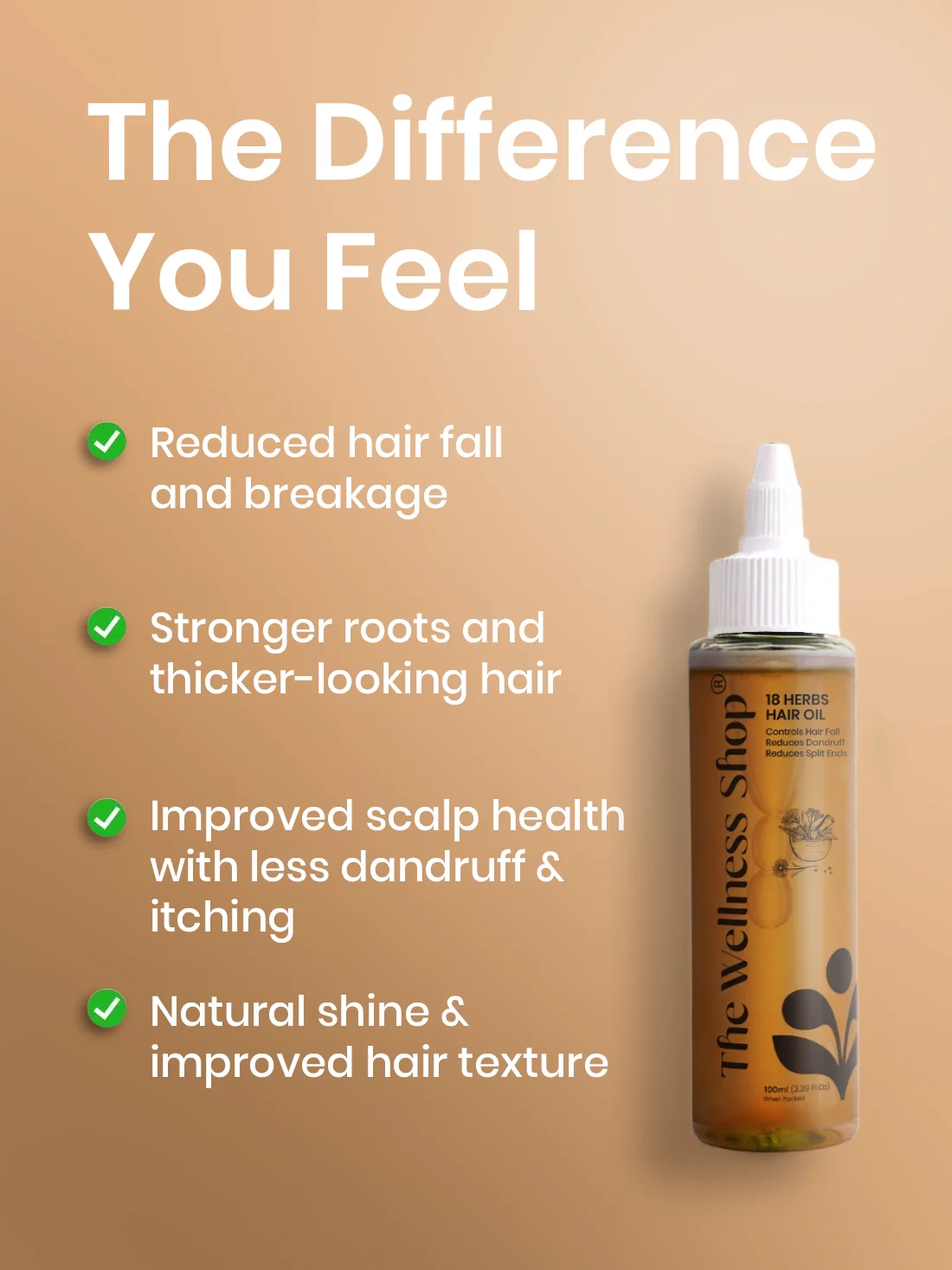 18 Herbs Hair Growth Oil - Image 5