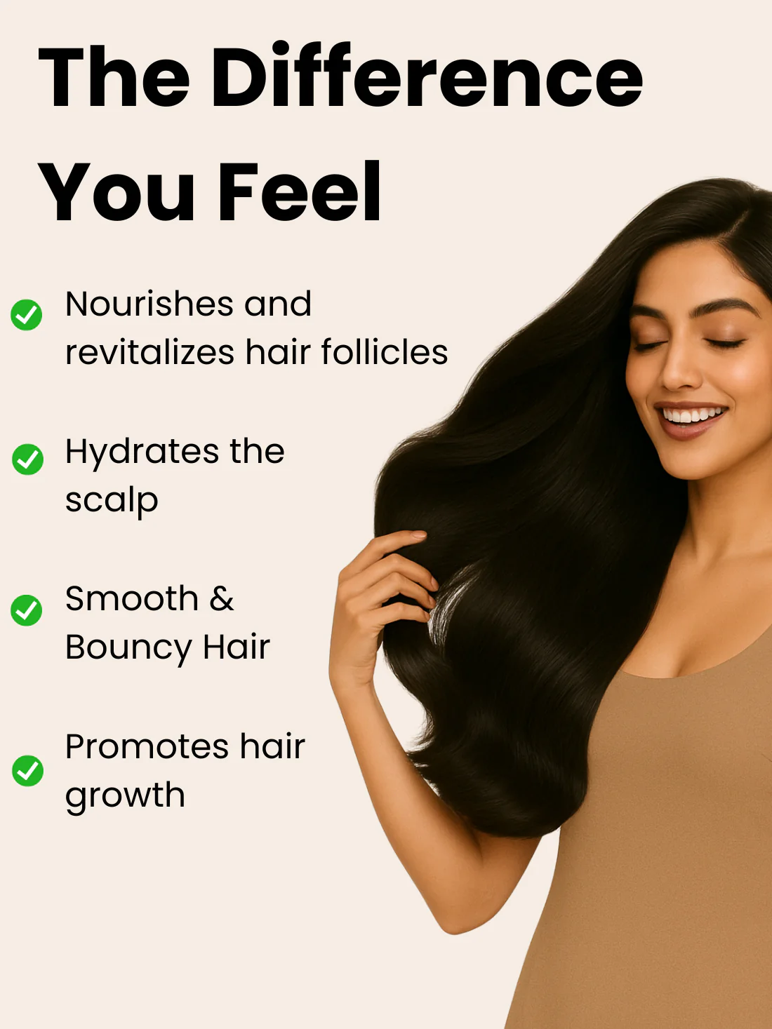 Amla, Neem And Basil Shampoo For Dandruff & Hair Fall Control (No Paraben, No Sulphate) - Image 5