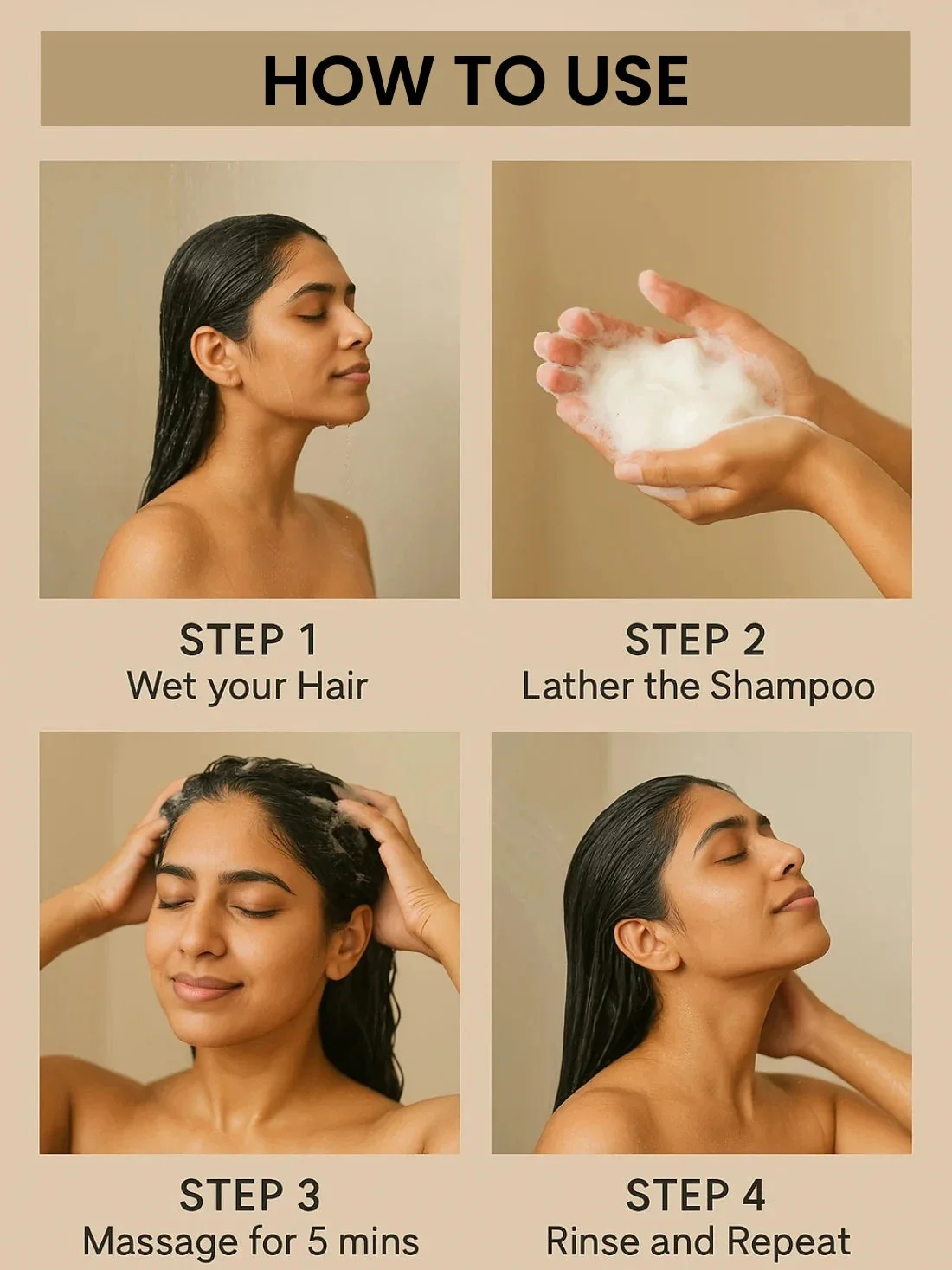 Amla, Neem And Basil Shampoo For Dandruff & Hair Fall Control (No Paraben, No Sulphate) - Image 7