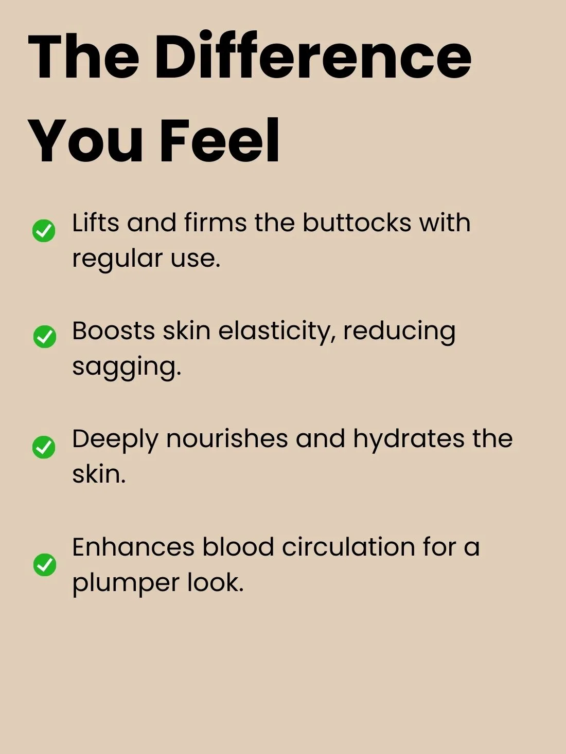 Natural Bum Lift Tailam-Get firmer, lifted Curves in 8–12 Weeks - Image 4