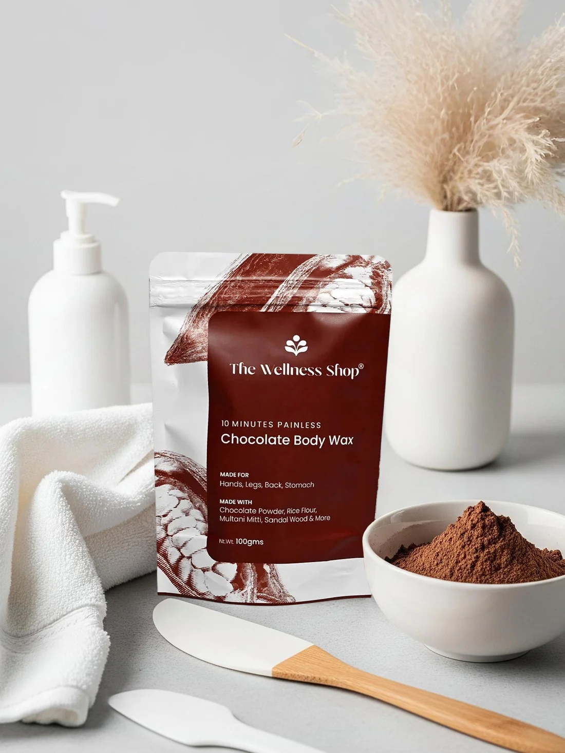 Chocolate Hair Removal Powder - 10 Minute Full Body Wax - Image 3