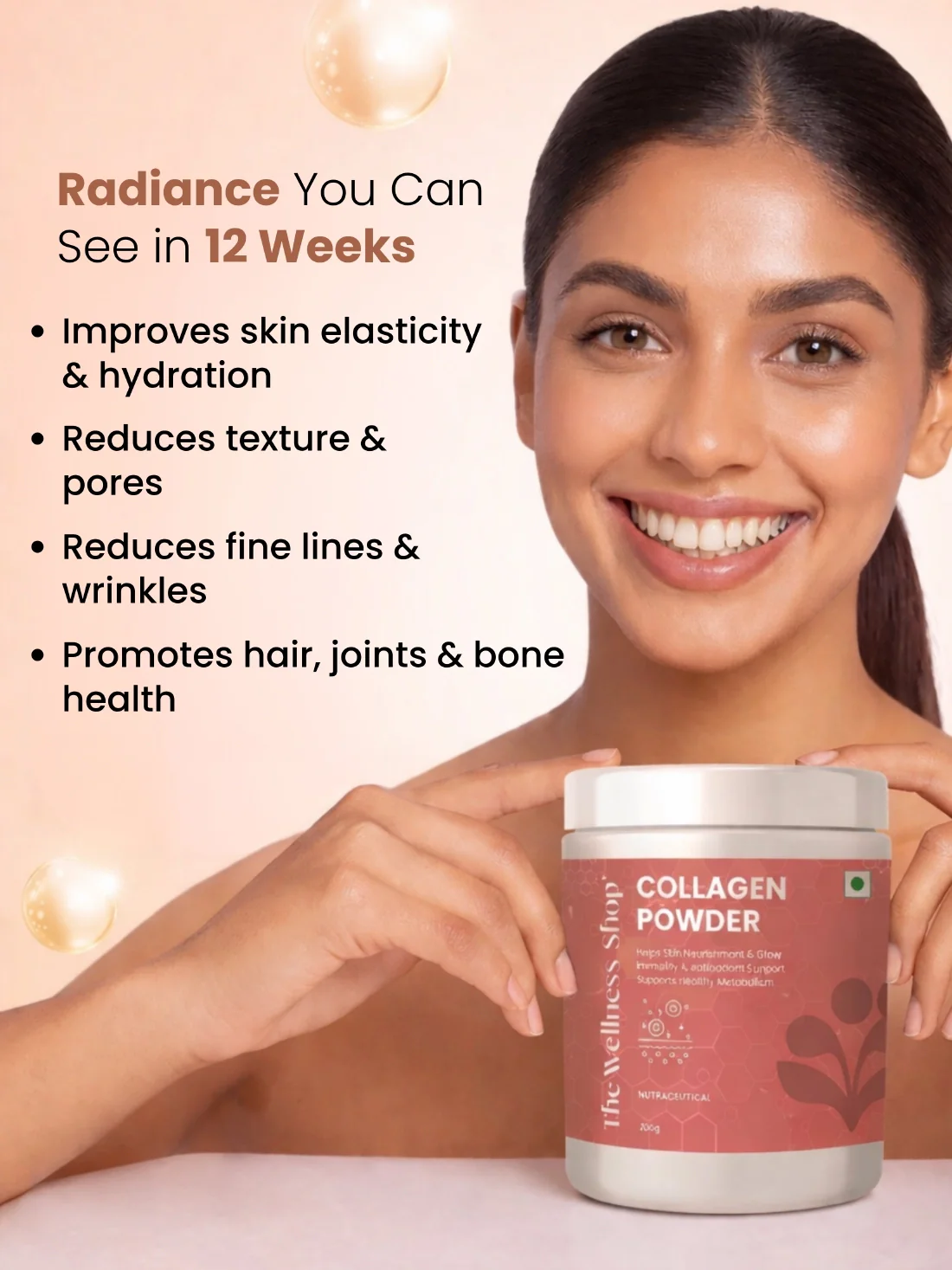 Pure Plant Collagen Booster Powder for Healthy, Radiant Skin - Image 3