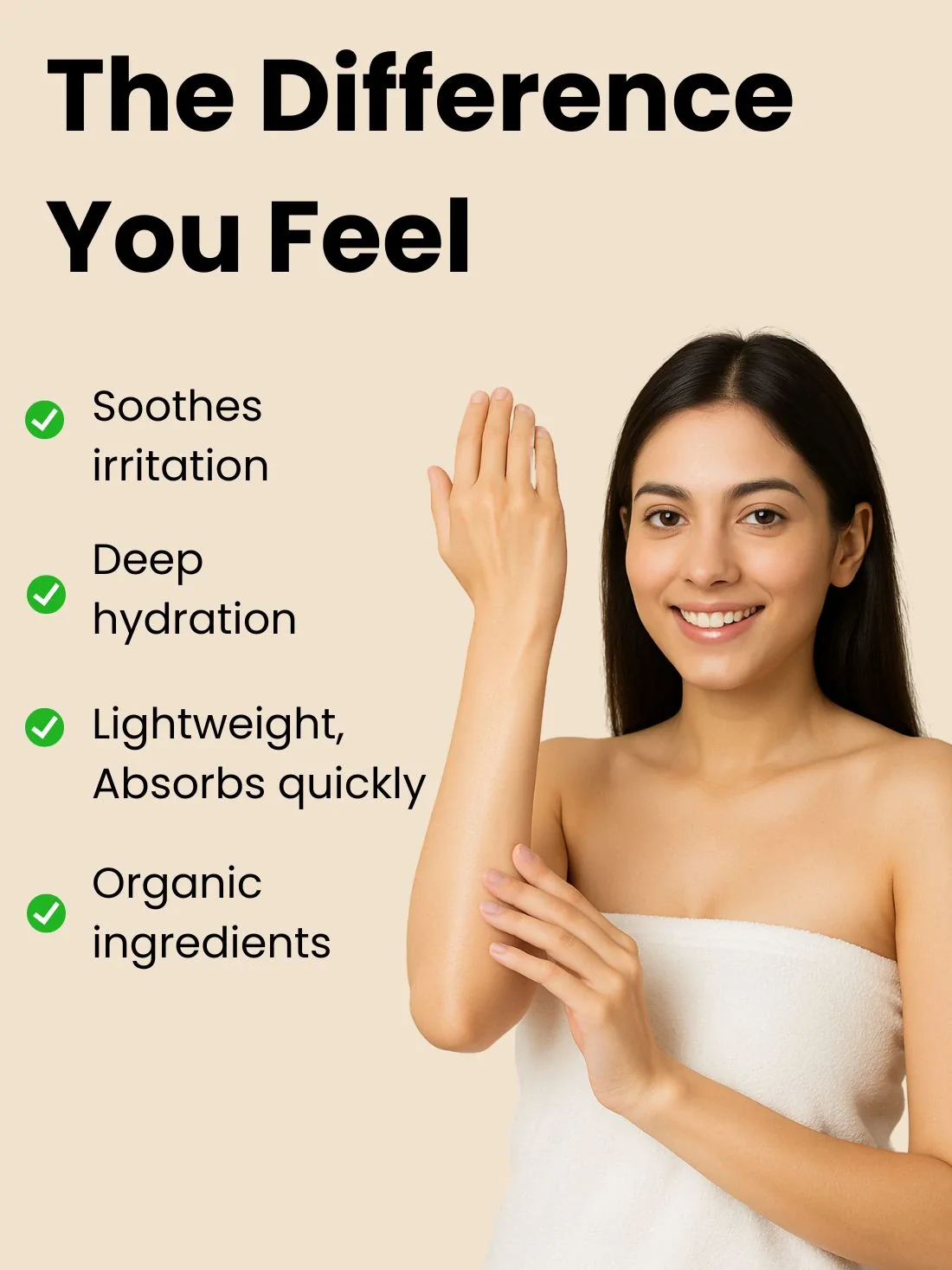 Post Wax Calming Gel With Aloe And Vitamin E - Image 4