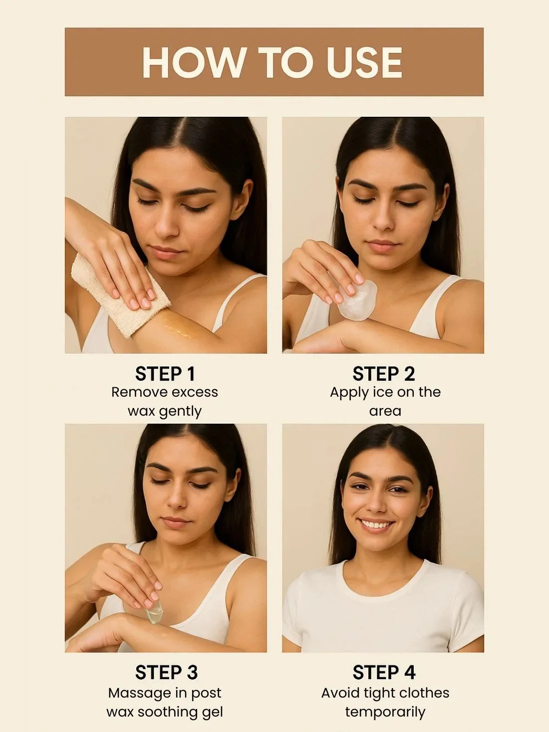 Post Wax Calming Gel With Aloe And Vitamin E - Image 6