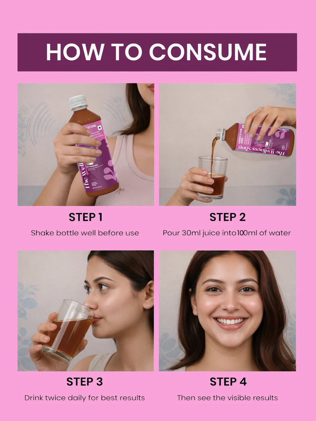 Kidney Stone Juice — Ayurvedic Formula for Stone Relief, Kidney Detox & Pain-Free Urination - Image 6