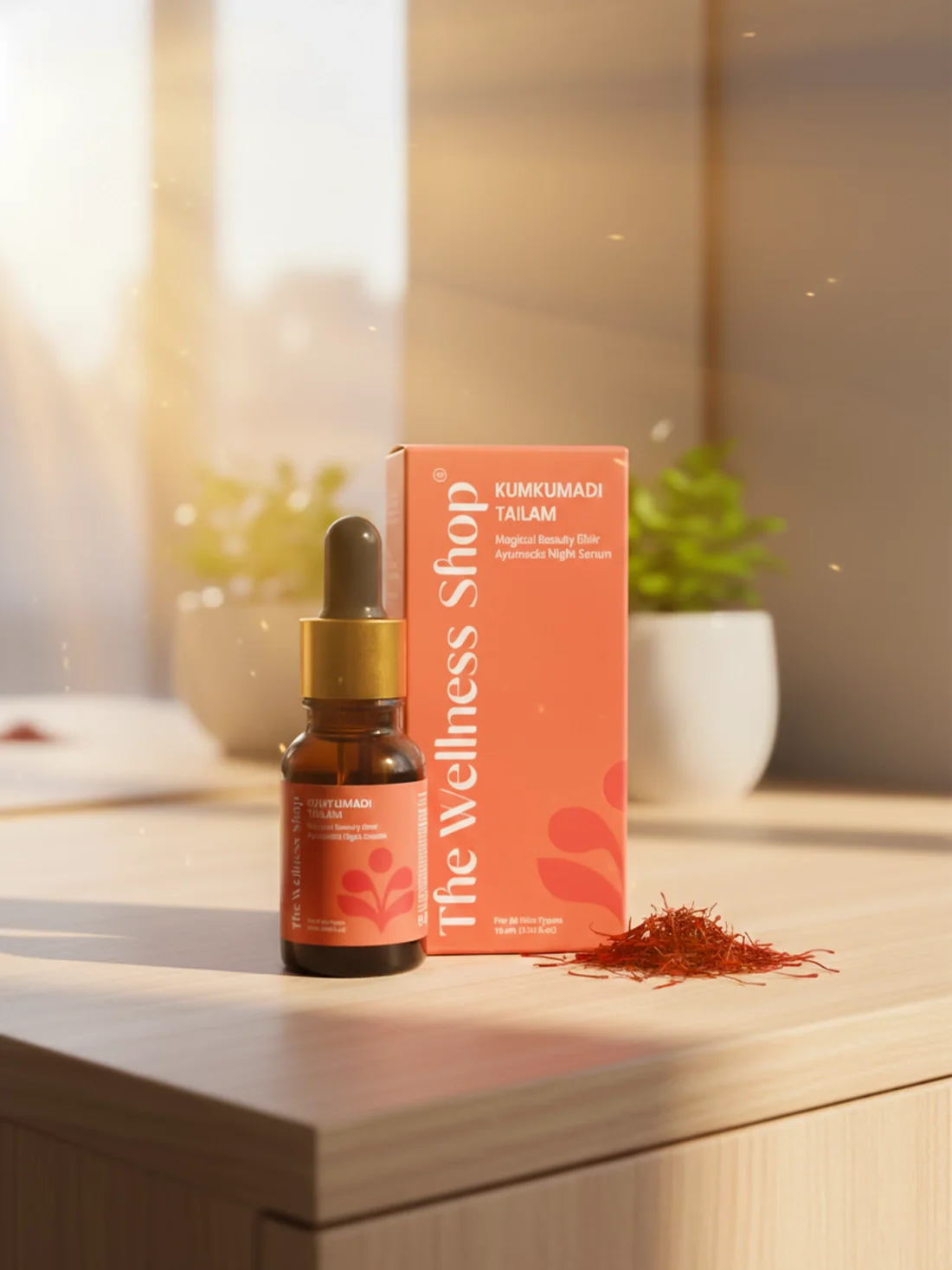Kumkumadi Tailam Magical Beauty Elixir Ayurvedic Night Serum - Image 3