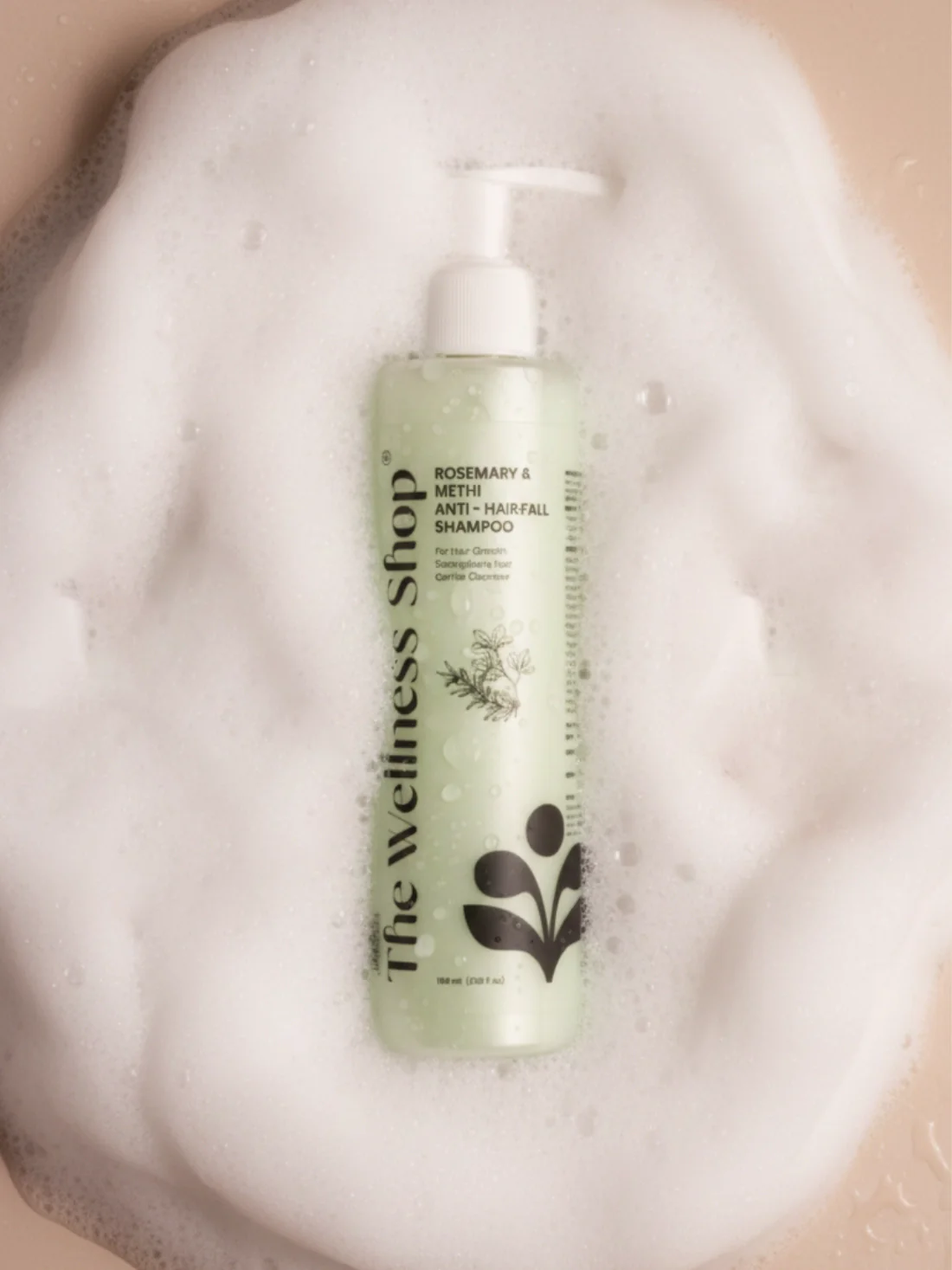 Rosemary & Methi Anti Hairfall Shampoo - Hair Fall & Thinning, Slow Hair Growth, Dullness & Lack Of Shine - Image 4